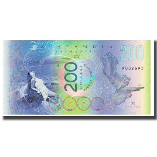 Billete de Australia, $200