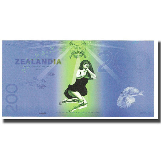 Billete de Australia, $200