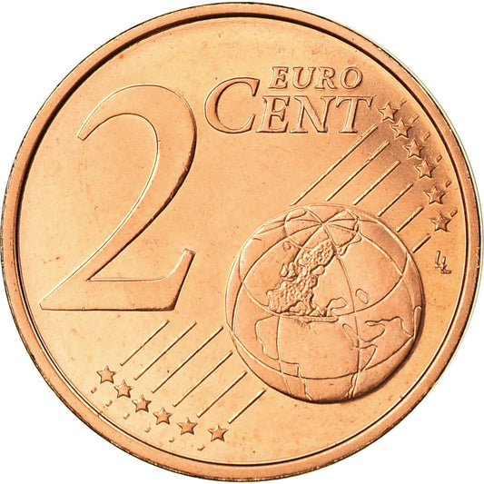 Eslovenia,

2 céntimos de euro,

2009