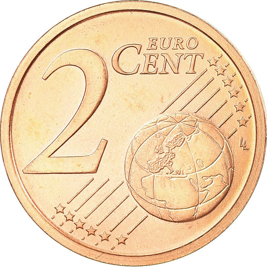 Vaticano,

2 céntimos de euro,

2004