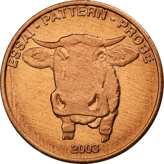 Suiza,

2 céntimos de euro,

2003