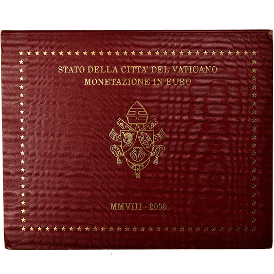 Vaticano,

1 céntimo por 2 euros,

2008