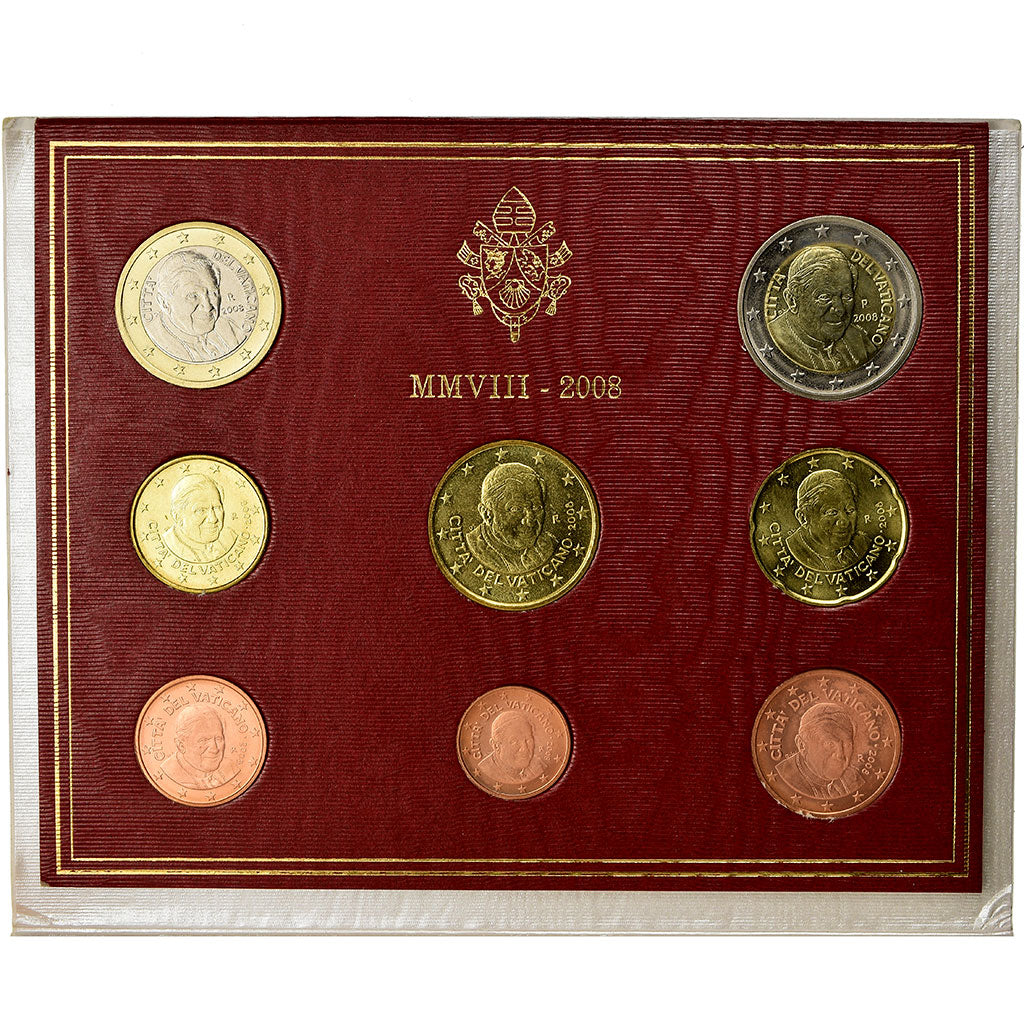 Vaticano,

1 céntimo por 2 euros,

2008