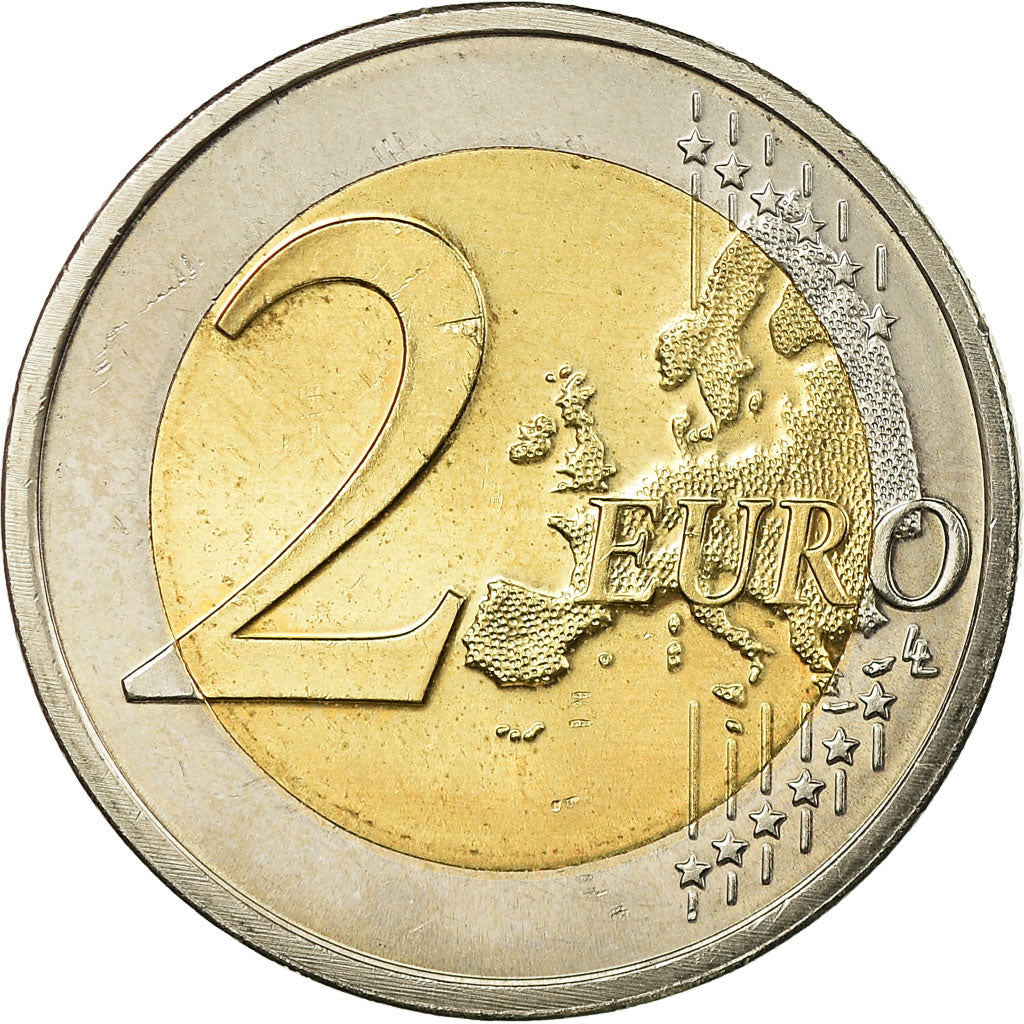 Eslovenia, 
  
  2 euros, 
  
  500. Cumpleaños de Primoz Tubar