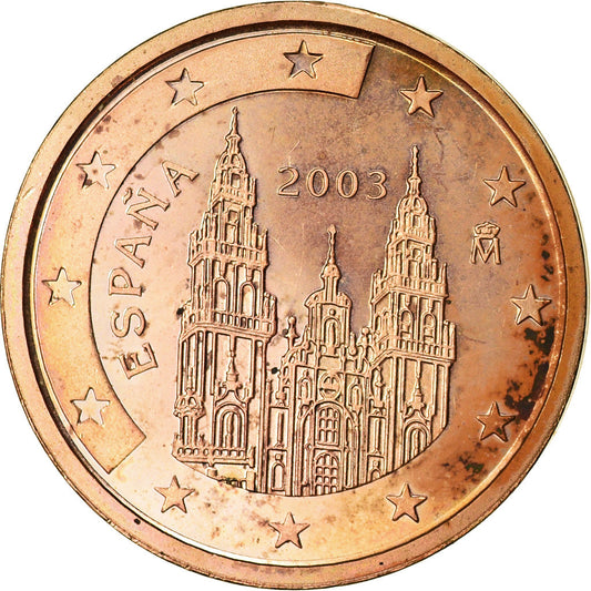 Español,

2 céntimos de euro,

2003