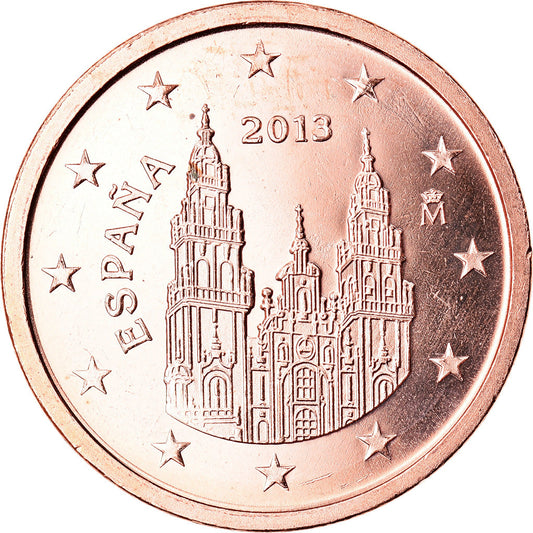 Español,

2 céntimos de euro,

2013