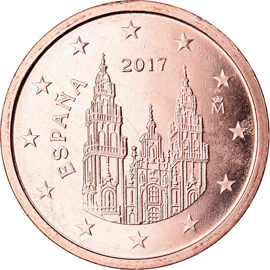 Español,

2 céntimos de euro,

2017