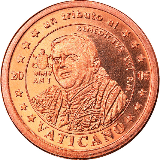 Vaticano,

2 céntimos de euro,

Tipo 4