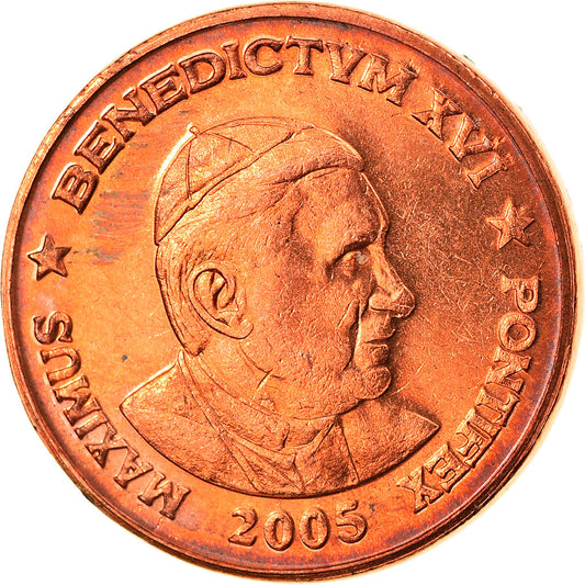 Vaticano,

2 céntimos de euro,

Tipo 5