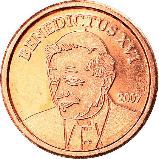 Vaticano,

2 céntimos de euro,

2007