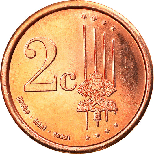 Vaticano,

2 céntimos de euro,

2007