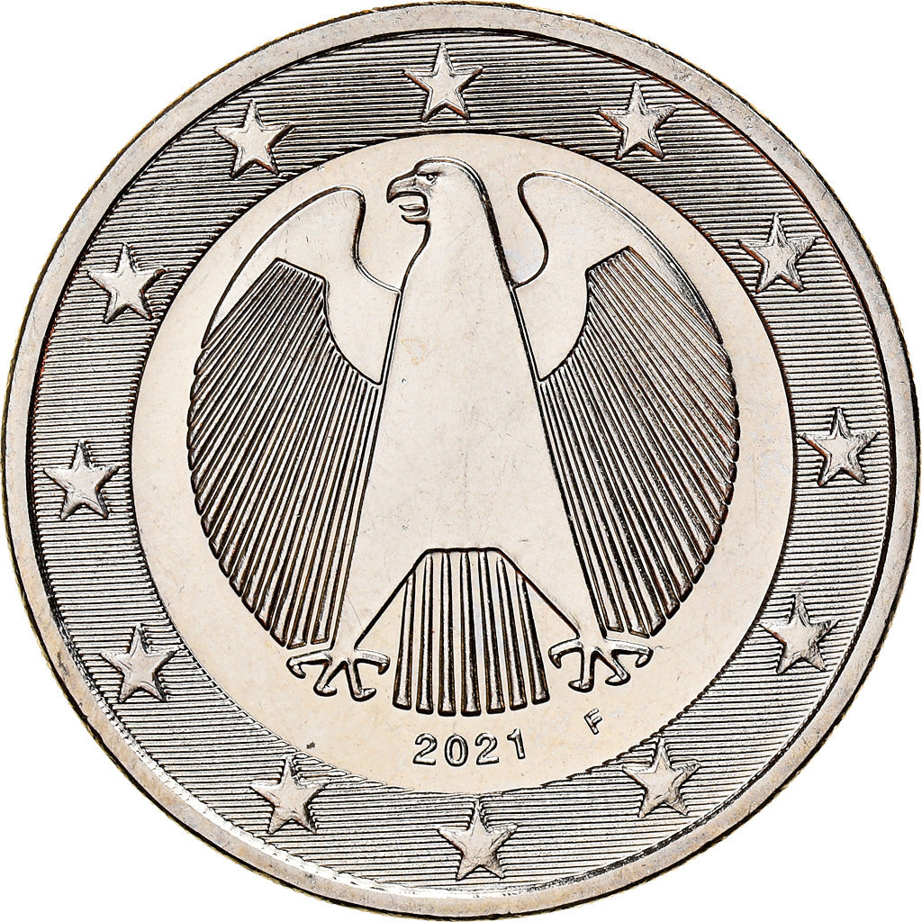 Alemania,

2 euros,

2021
