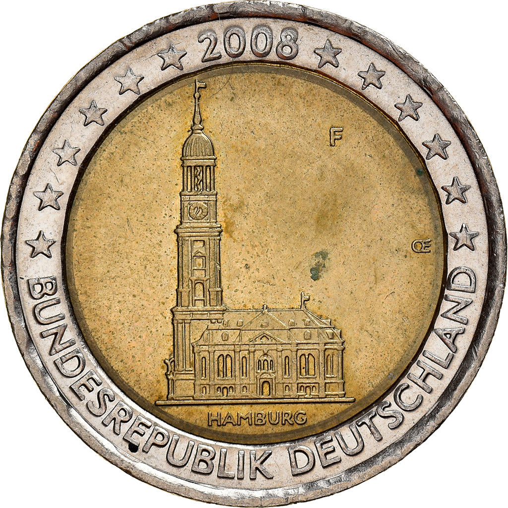 Alemania,

2 euros,

2008