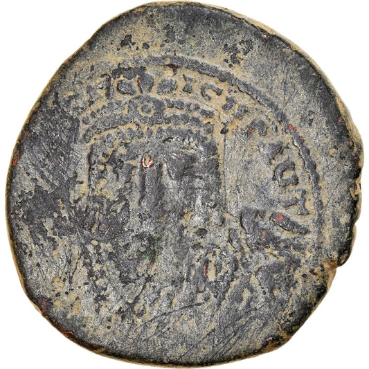 Mauricio Tiberio,
 
 Follis,
 
 594-595