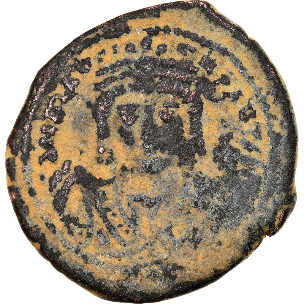 Mauricio Tiberio,
 
 Follis,
 
 595-596