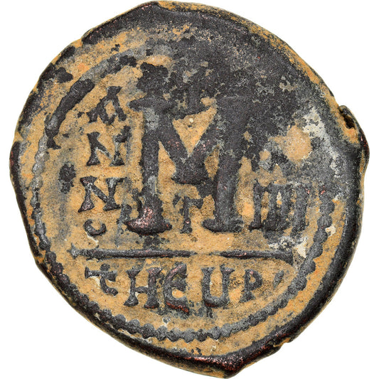 Mauricio Tiberio,
 
 Follis,
 
 595-596