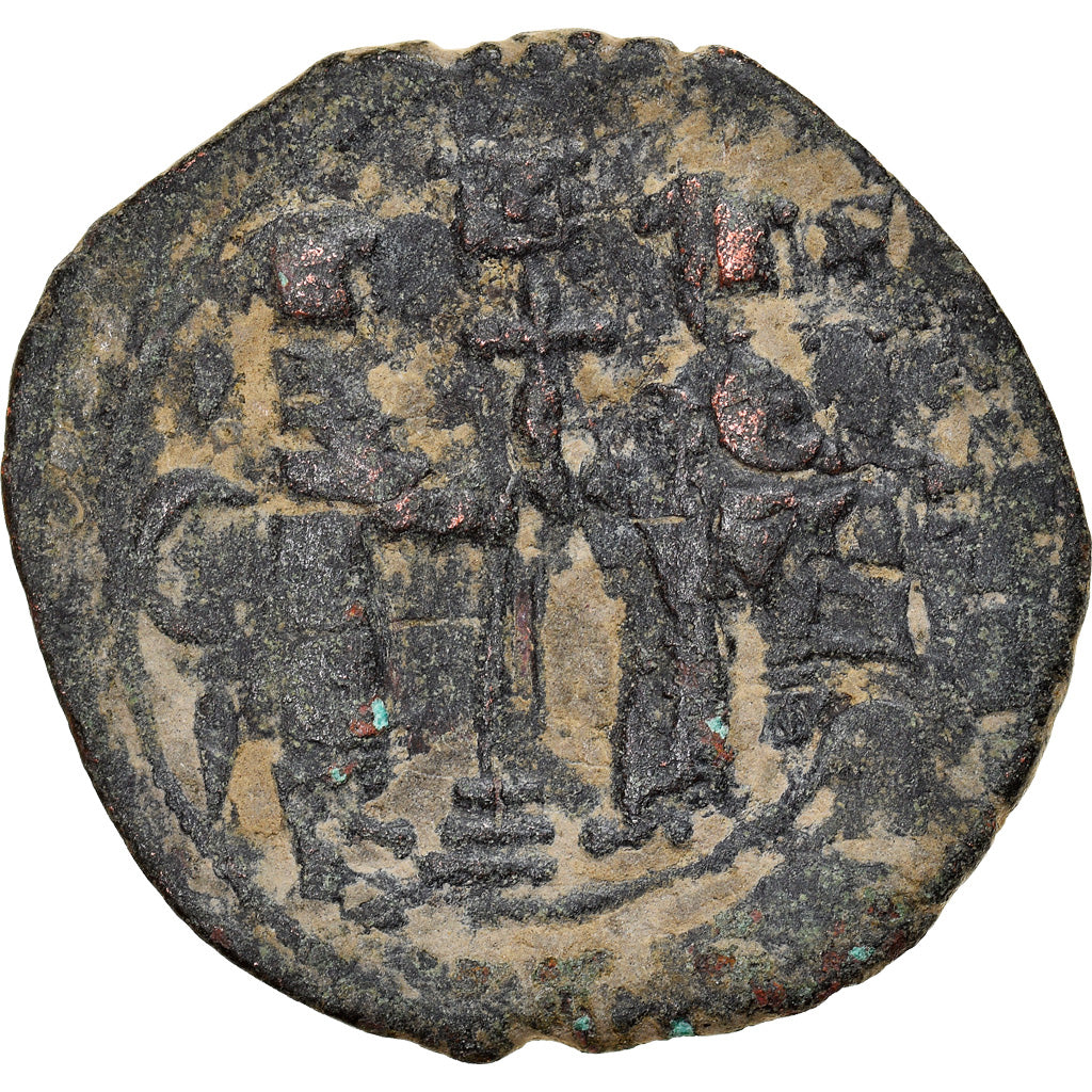 Acuñar, 
  
  Konstantinos X, 
  
  Follis
