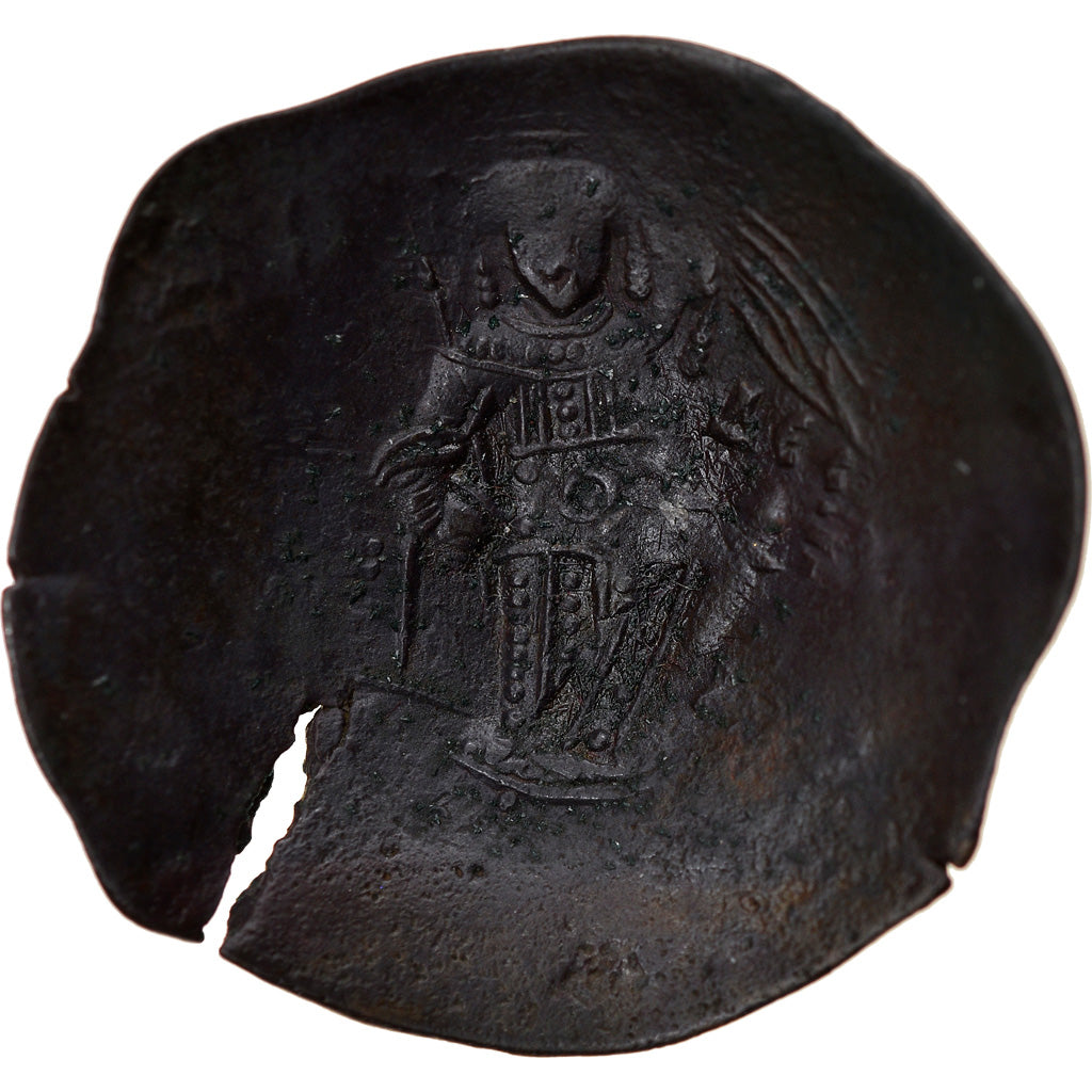 Moneda,

Isaac II, Ángel del Señor,

Trachy Aspron