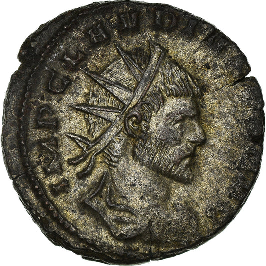 Moneda,

Claudio II (gótico),

Antoniniano